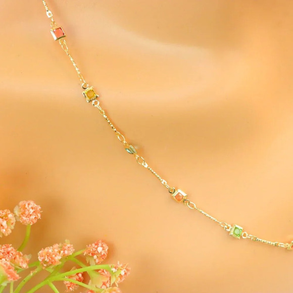 "New Beautiful Design Necklace Chain for Women/Girls, Gift, N528 - Picture 7 of 10